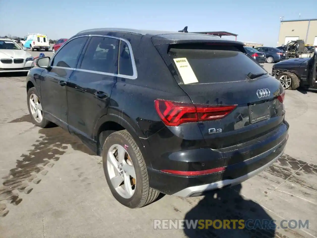 3 Фотография поврежденного автомобиля WA1AECF32L1114793 AUDI Q3 2020