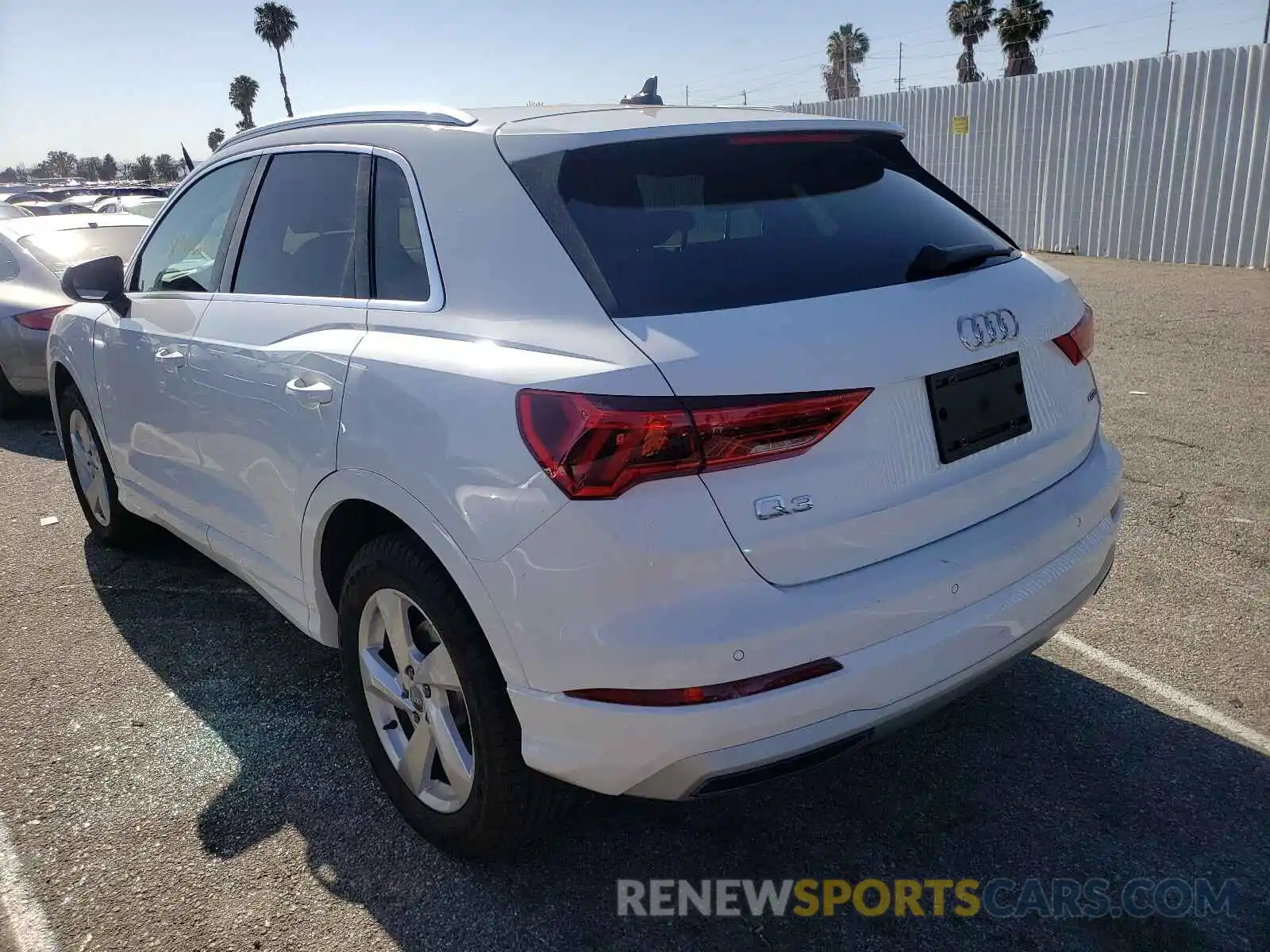 3 Photograph of a damaged car WA1AECF33L1030210 AUDI Q3 2020