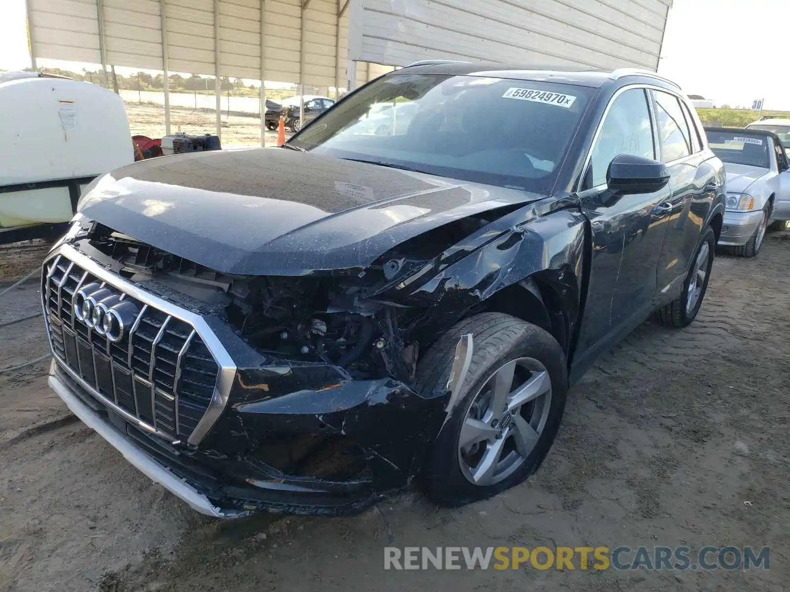 2 Photograph of a damaged car WA1AECF33L1096773 AUDI Q3 2020