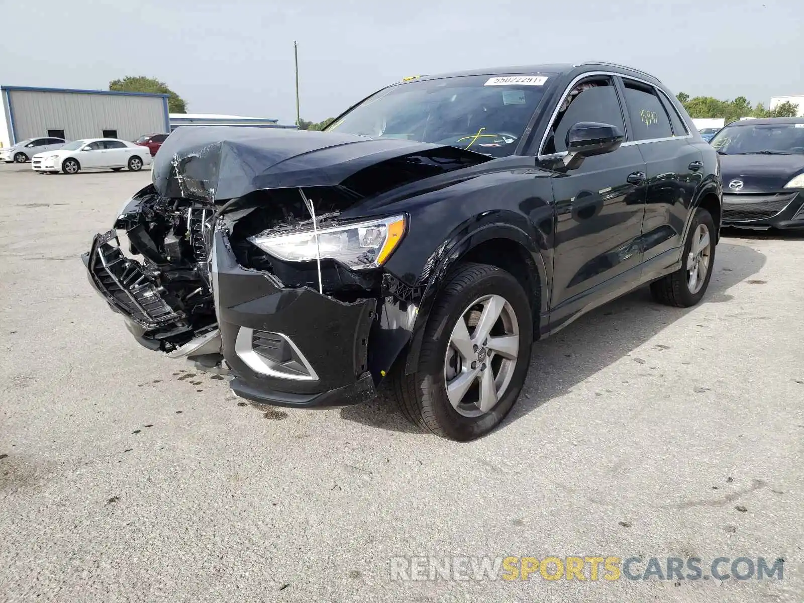 2 Photograph of a damaged car WA1AECF33L1096806 AUDI Q3 2020