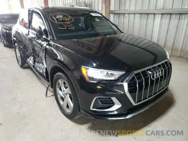 1 Photograph of a damaged car WA1AECF34L1007597 AUDI Q3 2020