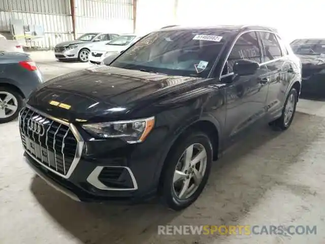 2 Photograph of a damaged car WA1AECF34L1007597 AUDI Q3 2020