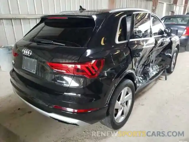 4 Photograph of a damaged car WA1AECF34L1007597 AUDI Q3 2020