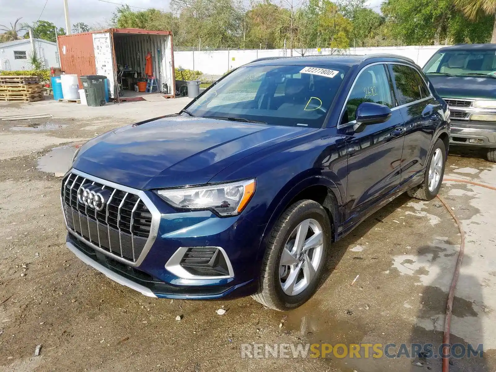 2 Photograph of a damaged car WA1AECF34L1022228 AUDI Q3 2020