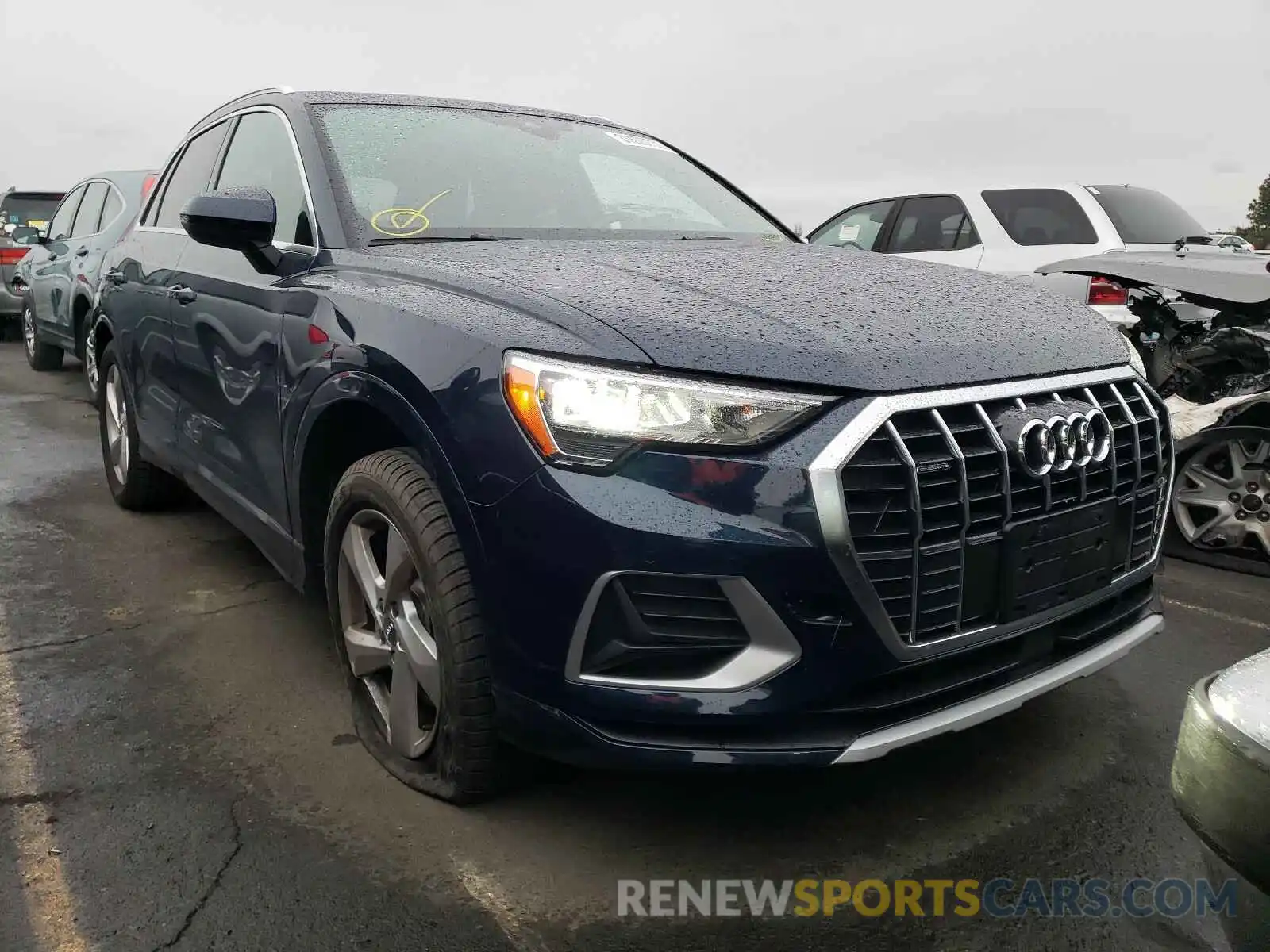 1 Photograph of a damaged car WA1AECF35L1037868 AUDI Q3 2020