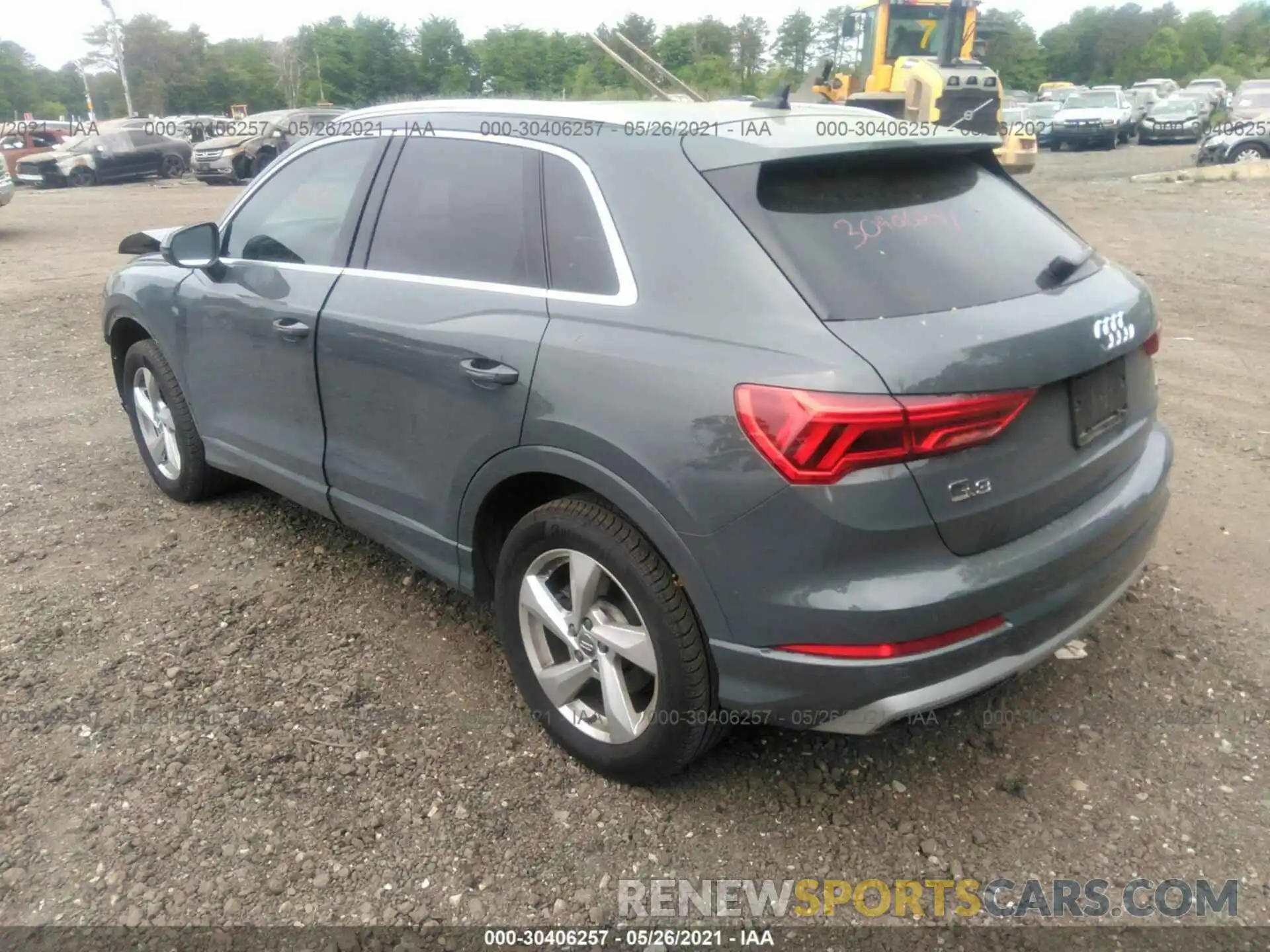 3 Фотография поврежденного автомобиля WA1AECF35L1073091 AUDI Q3 2020