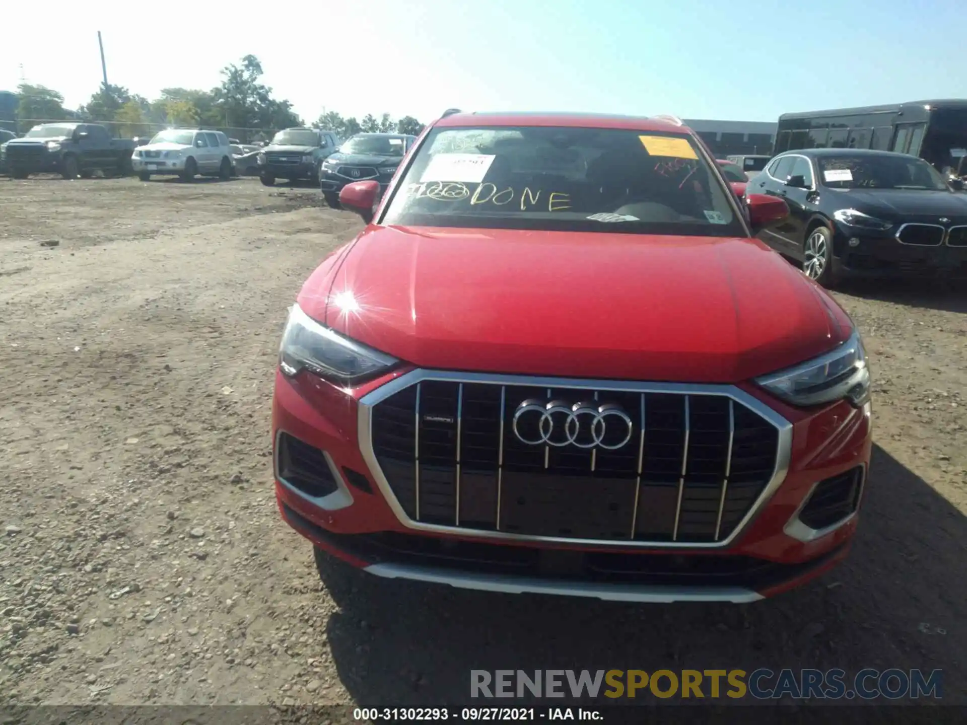 6 Photograph of a damaged car WA1AECF35L1080672 AUDI Q3 2020