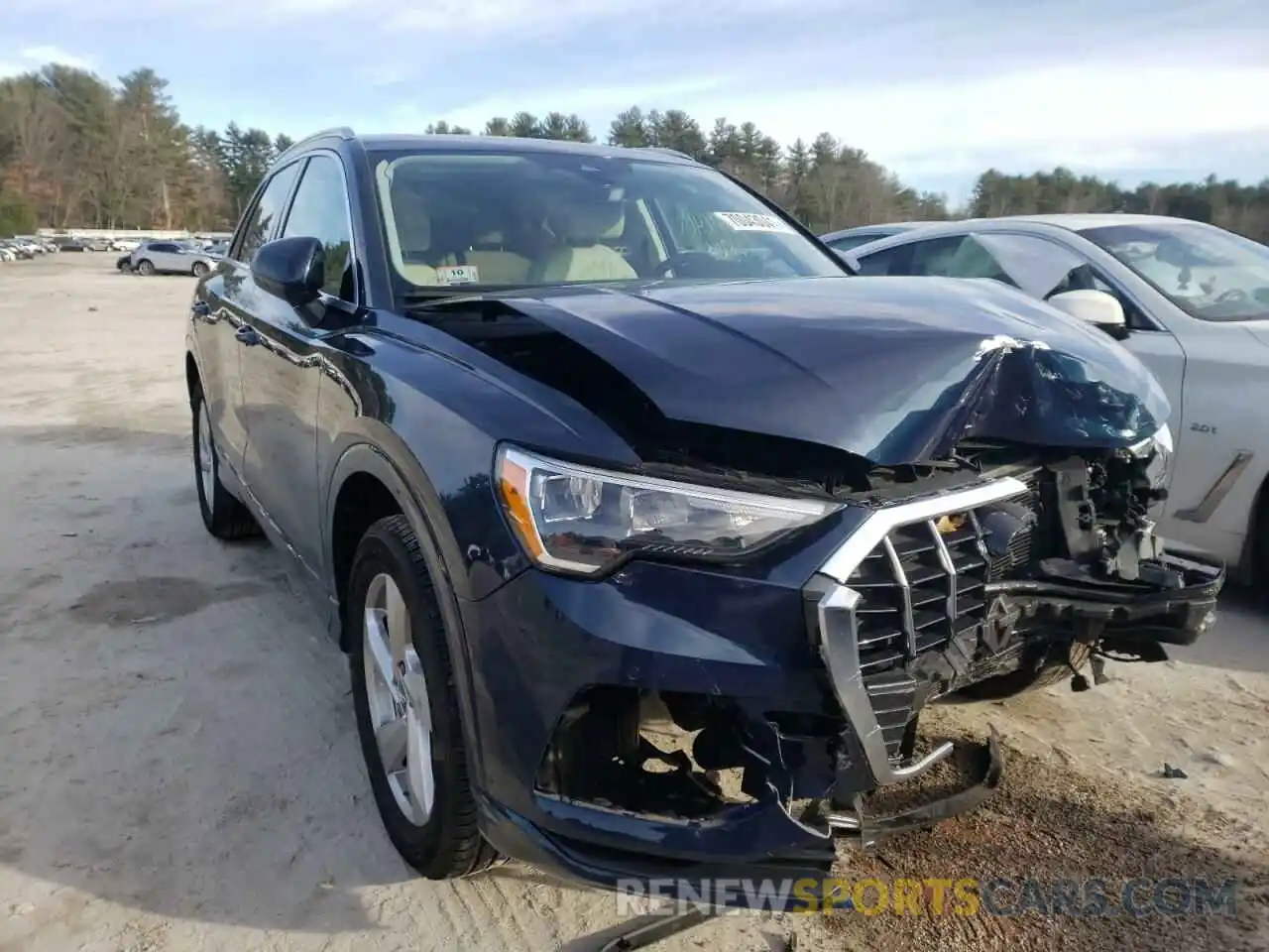 1 Photograph of a damaged car WA1AECF35L1107238 AUDI Q3 2020