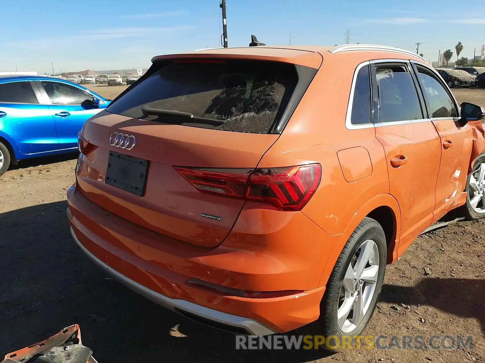 4 Photograph of a damaged car WA1AECF36L1006760 AUDI Q3 2020