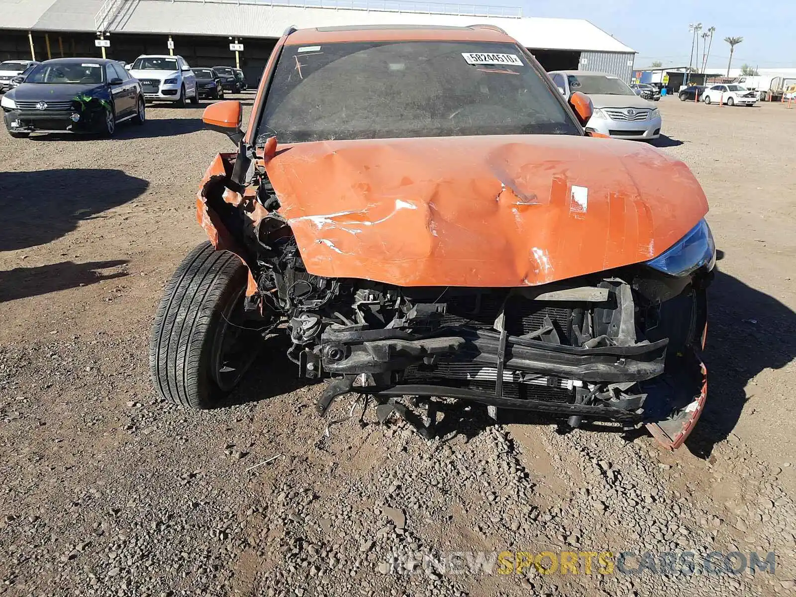 9 Photograph of a damaged car WA1AECF36L1006760 AUDI Q3 2020