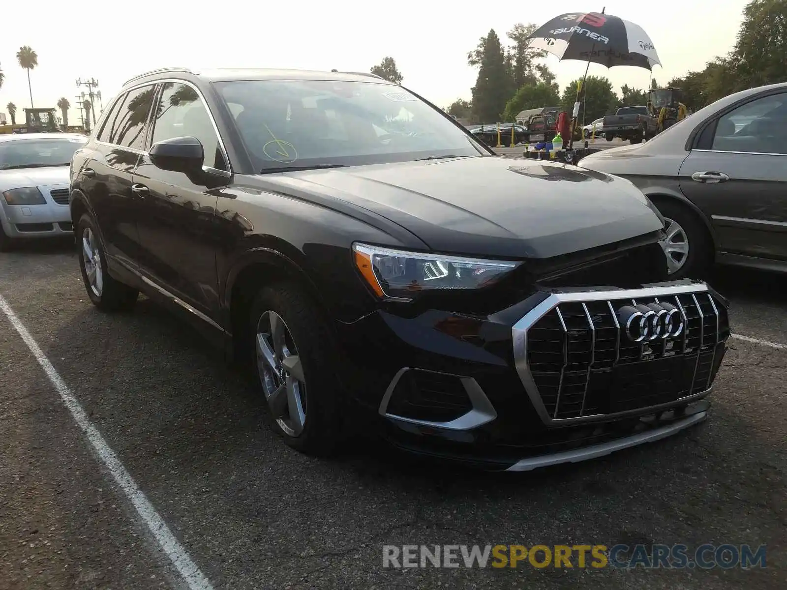 1 Photograph of a damaged car WA1AECF36L1007150 AUDI Q3 2020