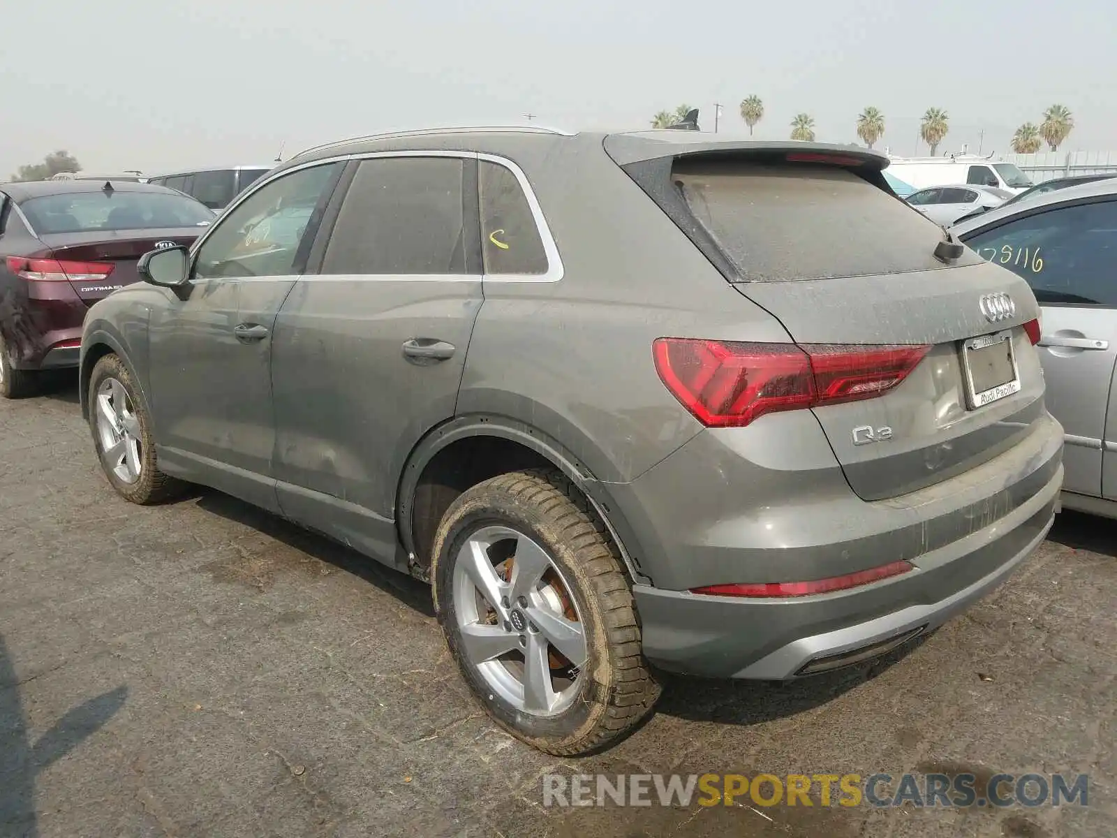 3 Фотография поврежденного автомобиля WA1AECF36L1010713 AUDI Q3 2020