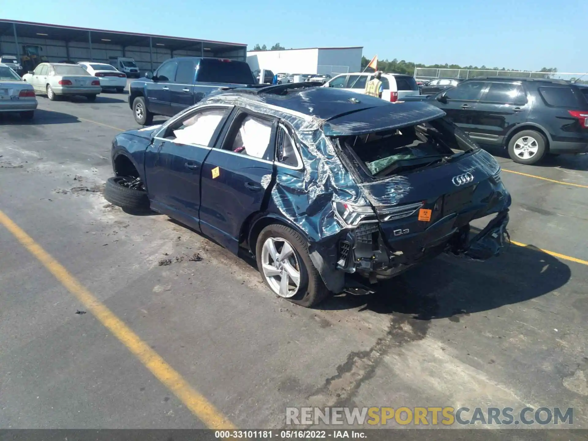 3 Photograph of a damaged car WA1AECF36L1116269 AUDI Q3 2020