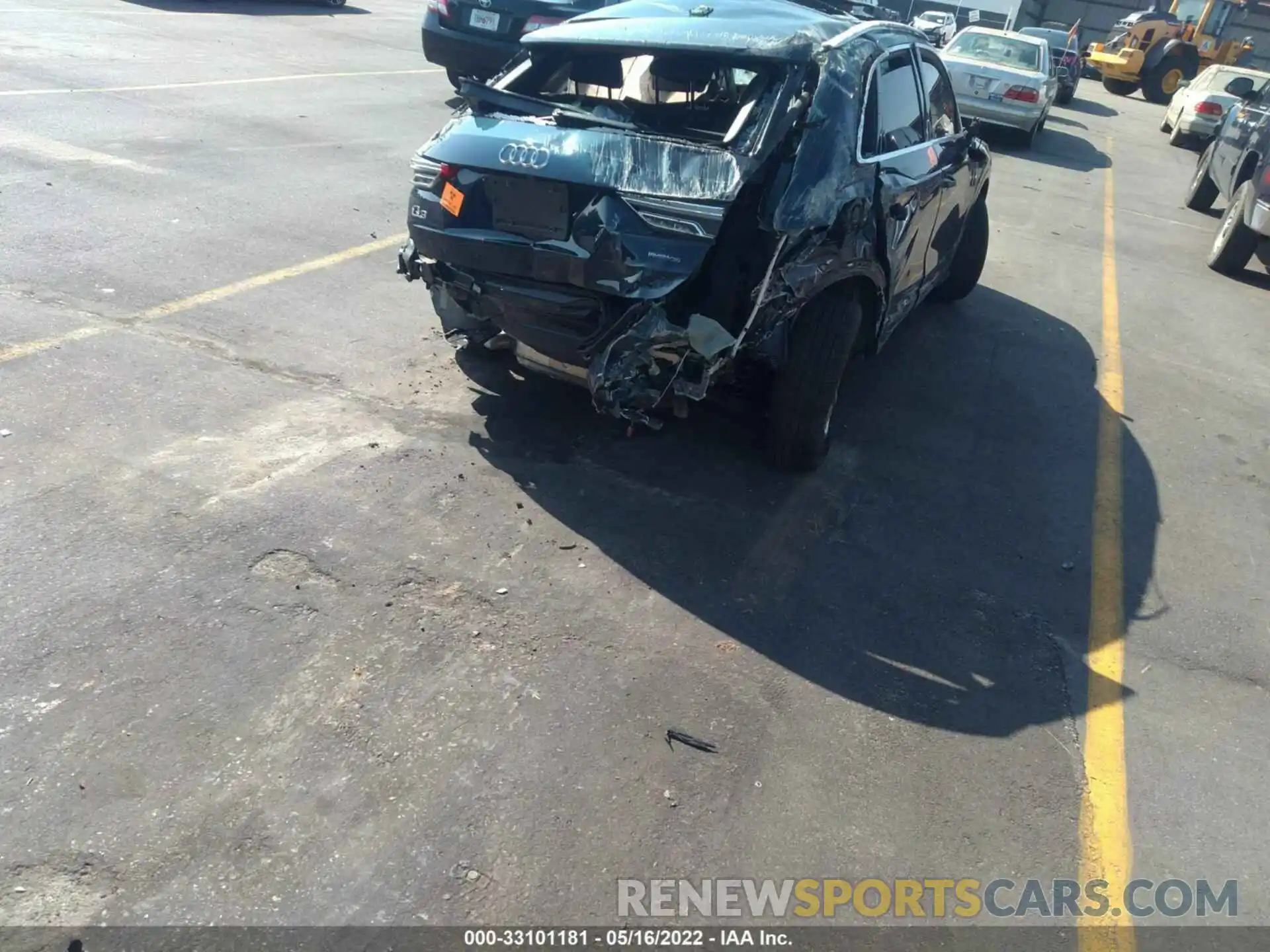 6 Photograph of a damaged car WA1AECF36L1116269 AUDI Q3 2020