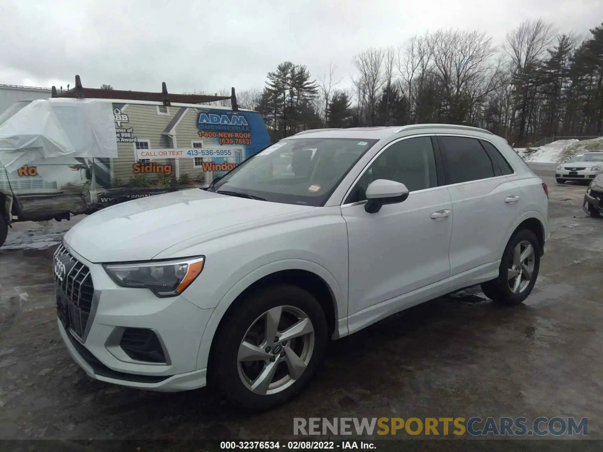 2 Photograph of a damaged car WA1AECF37L1024362 AUDI Q3 2020