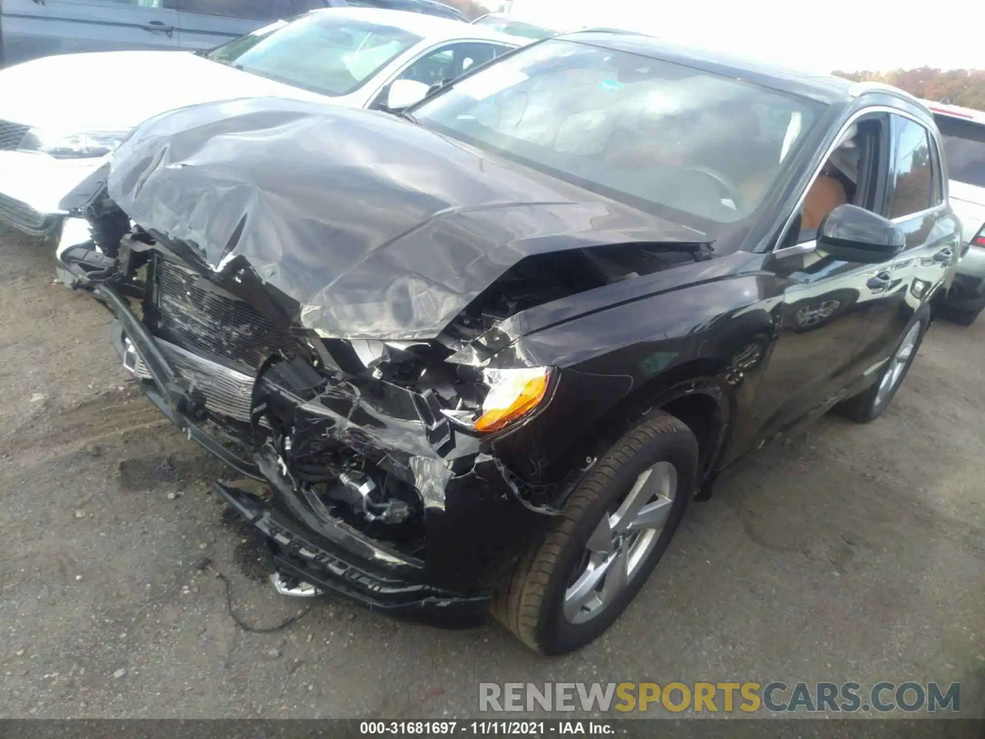 2 Photograph of a damaged car WA1AECF37L1026791 AUDI Q3 2020