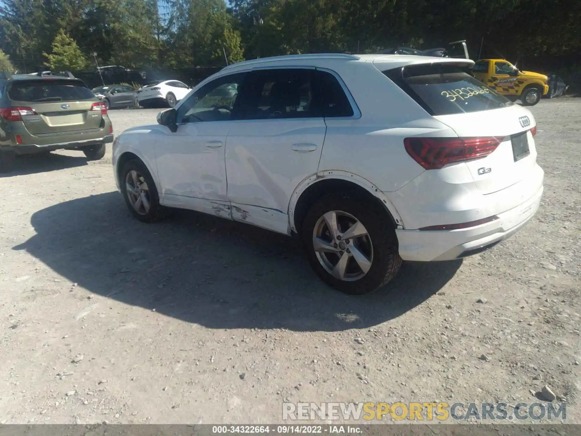 3 Фотография поврежденного автомобиля WA1AECF37L1066949 AUDI Q3 2020