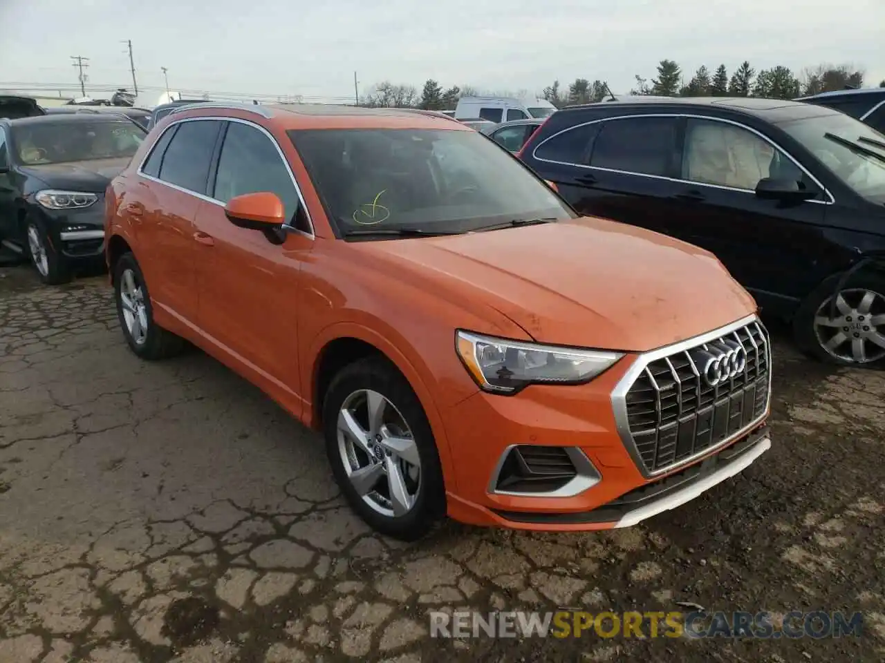 1 Photograph of a damaged car WA1AECF37L1102915 AUDI Q3 2020