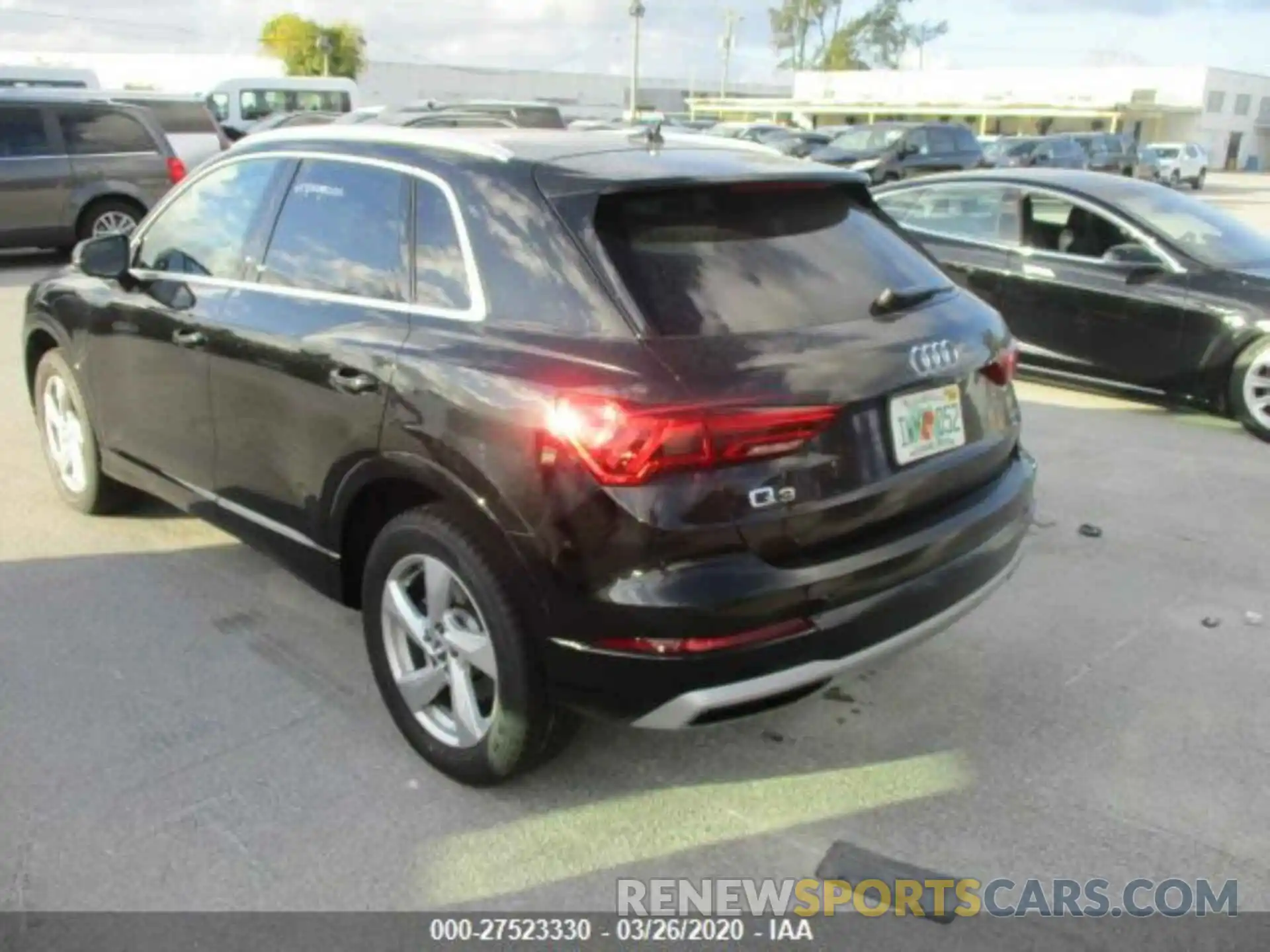 6 Photograph of a damaged car WA1AECF38L1020501 AUDI Q3 2020