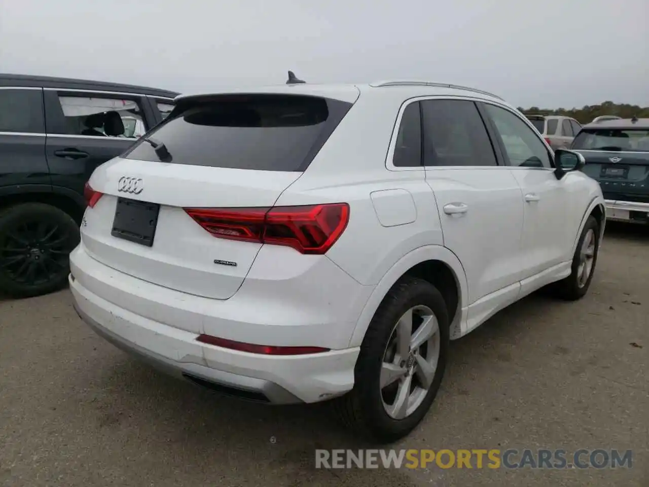 4 Фотография поврежденного автомобиля WA1AECF38L1030221 AUDI Q3 2020