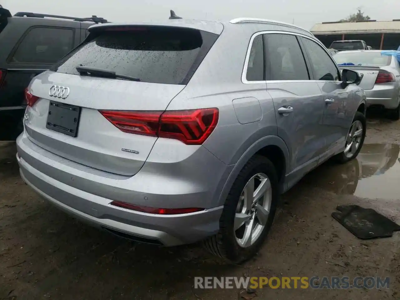 4 Фотография поврежденного автомобиля WA1AECF38L1036293 AUDI Q3 2020