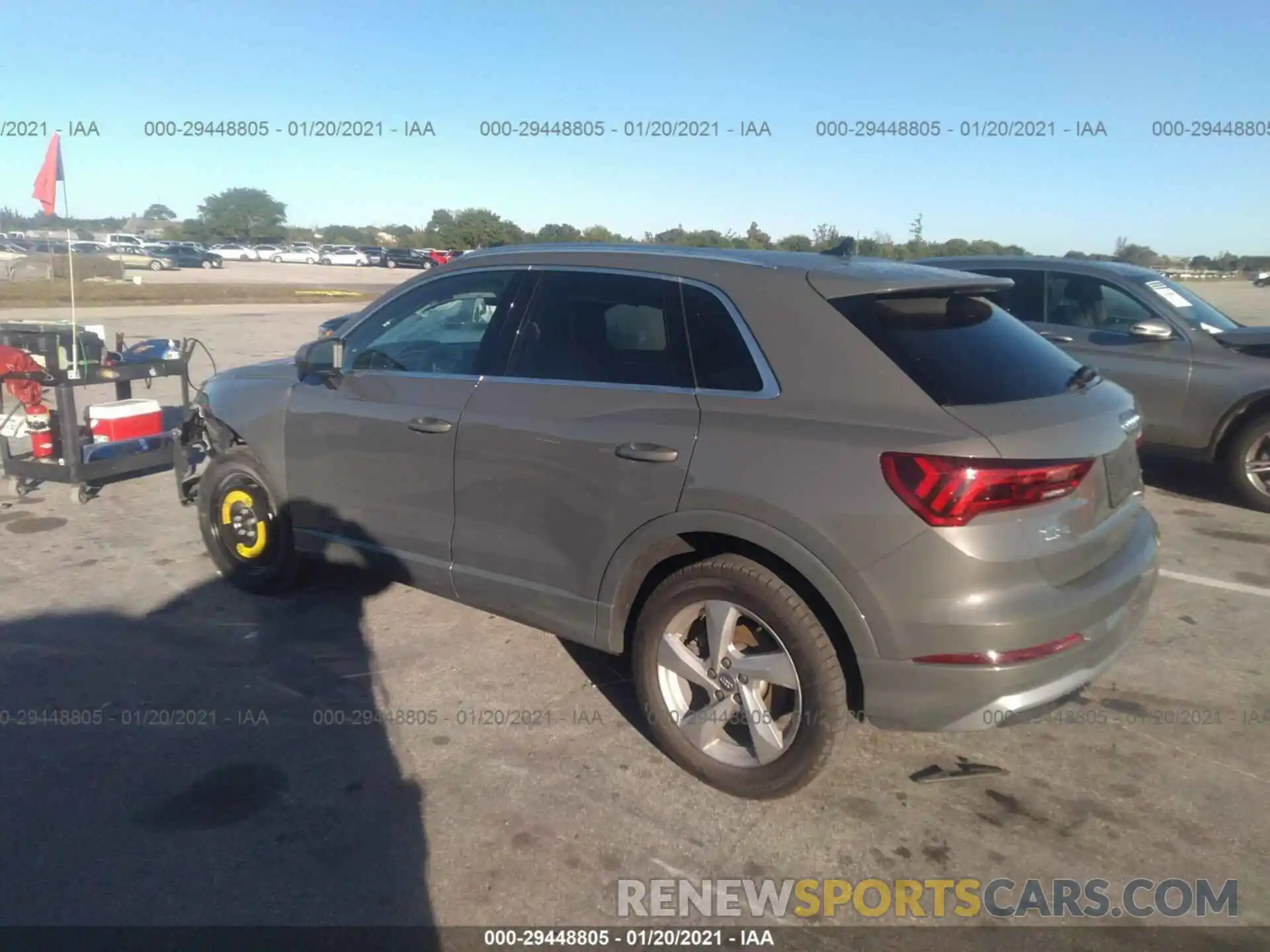 3 Photograph of a damaged car WA1AECF38L1052848 AUDI Q3 2020