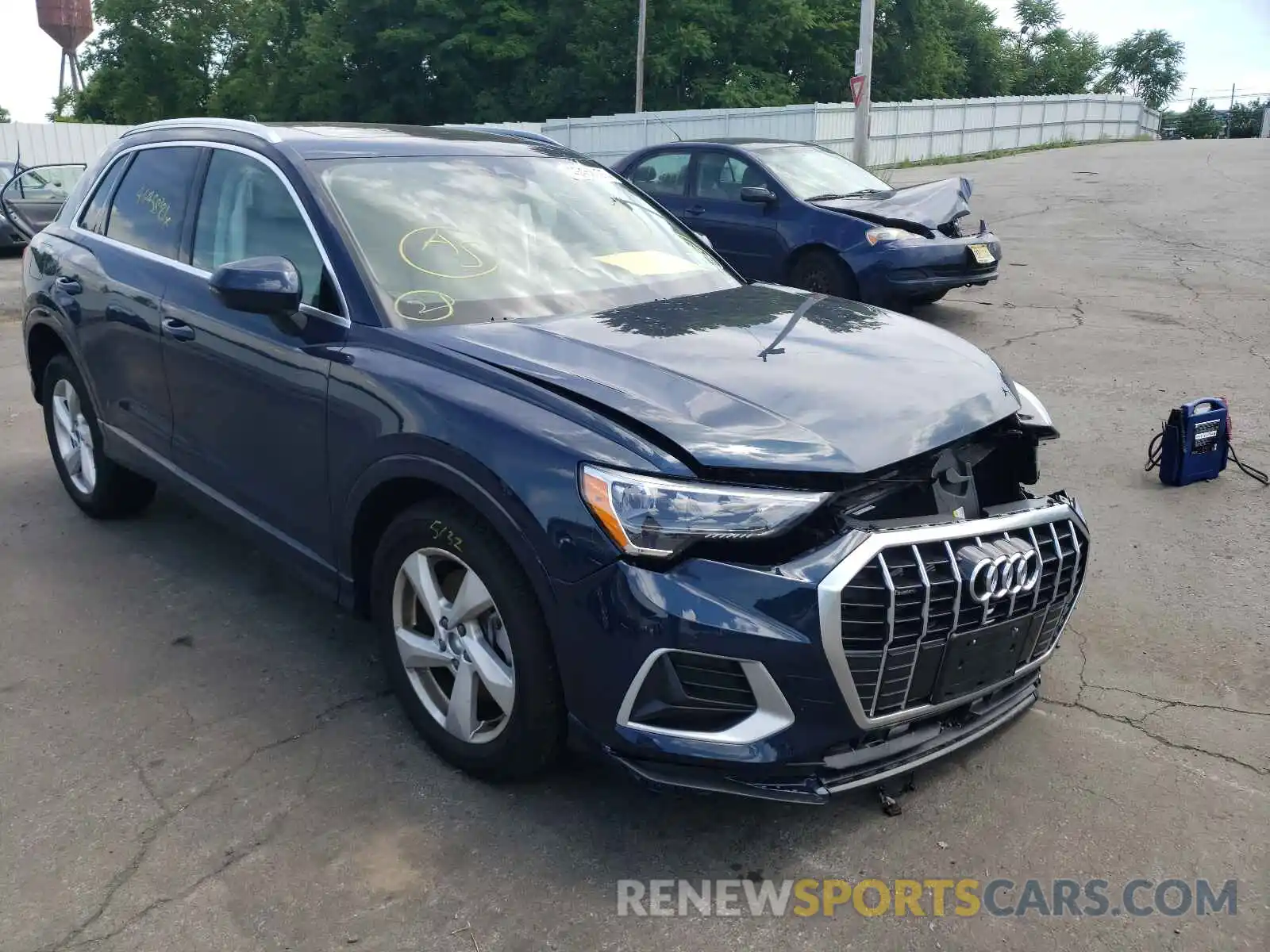 1 Photograph of a damaged car WA1AECF38L1075434 AUDI Q3 2020