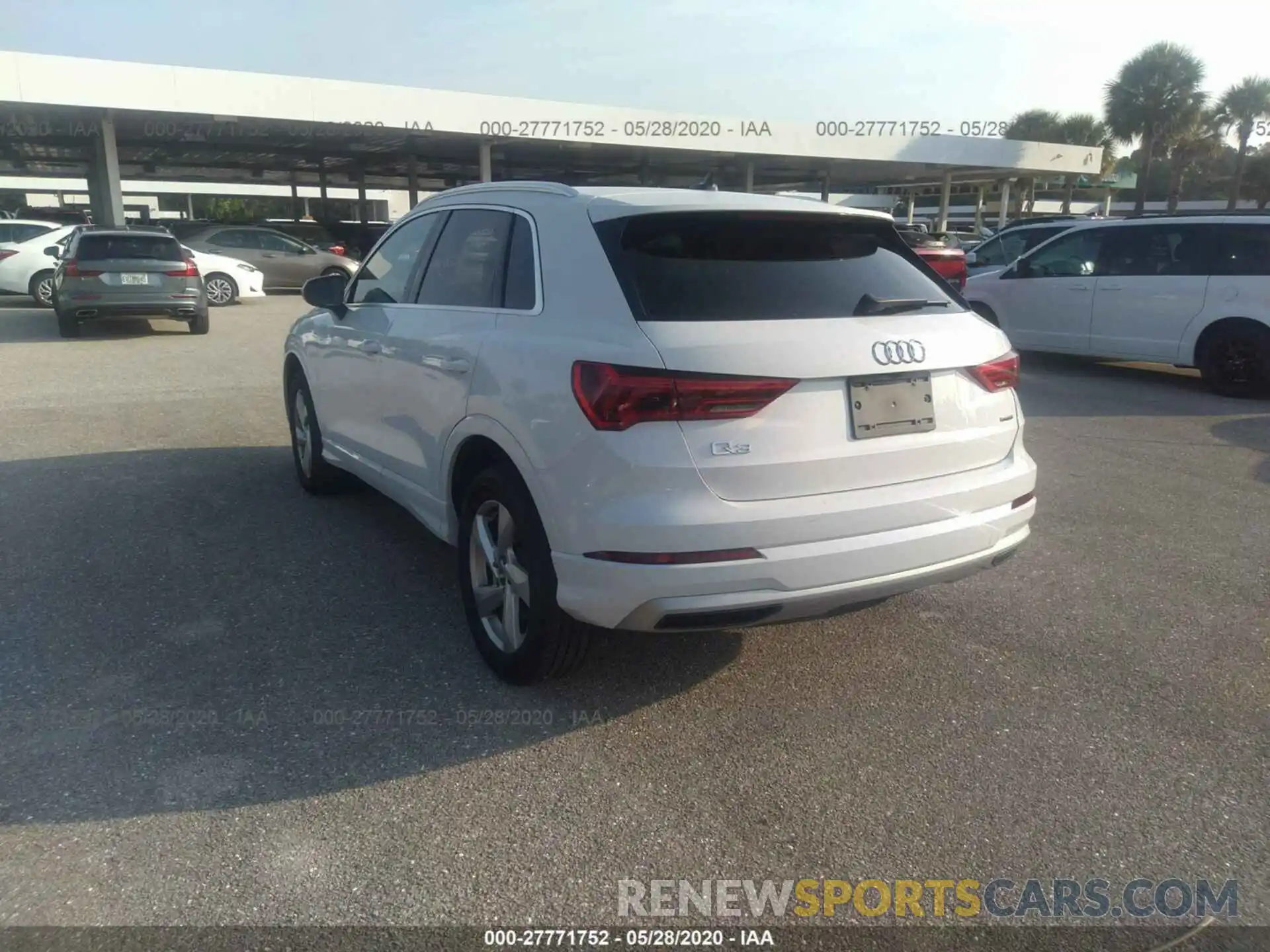 3 Photograph of a damaged car WA1AECF39L1024668 AUDI Q3 2020