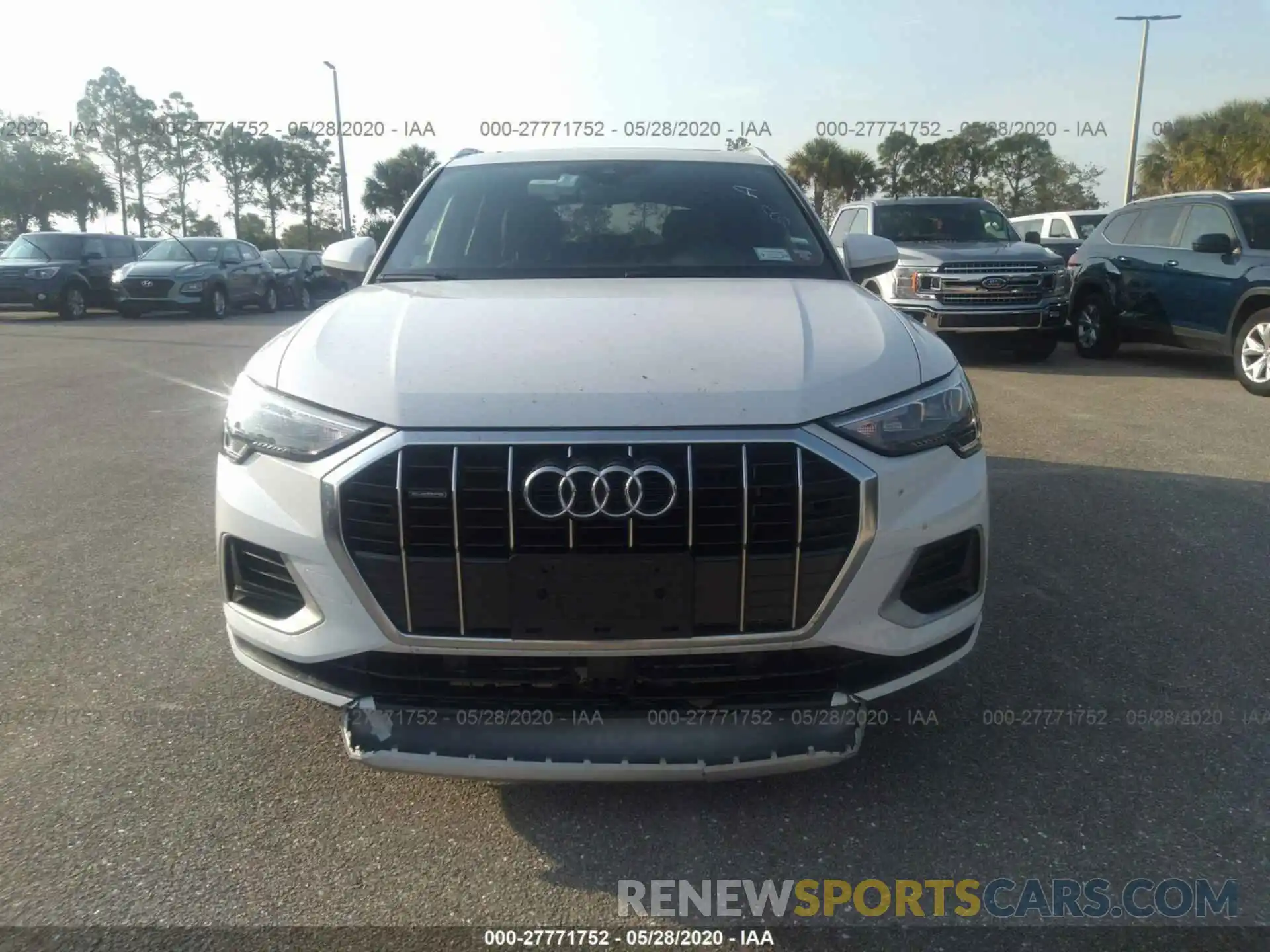 6 Photograph of a damaged car WA1AECF39L1024668 AUDI Q3 2020