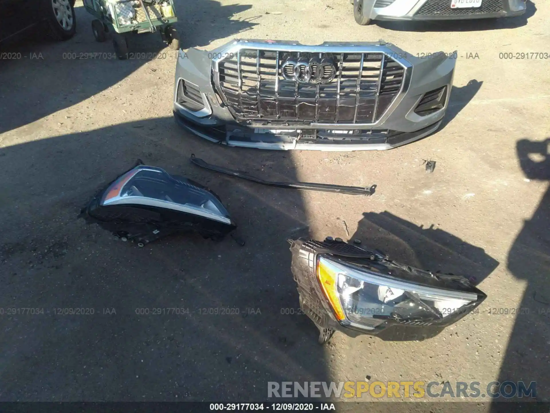 12 Photograph of a damaged car WA1AECF39L1026534 AUDI Q3 2020