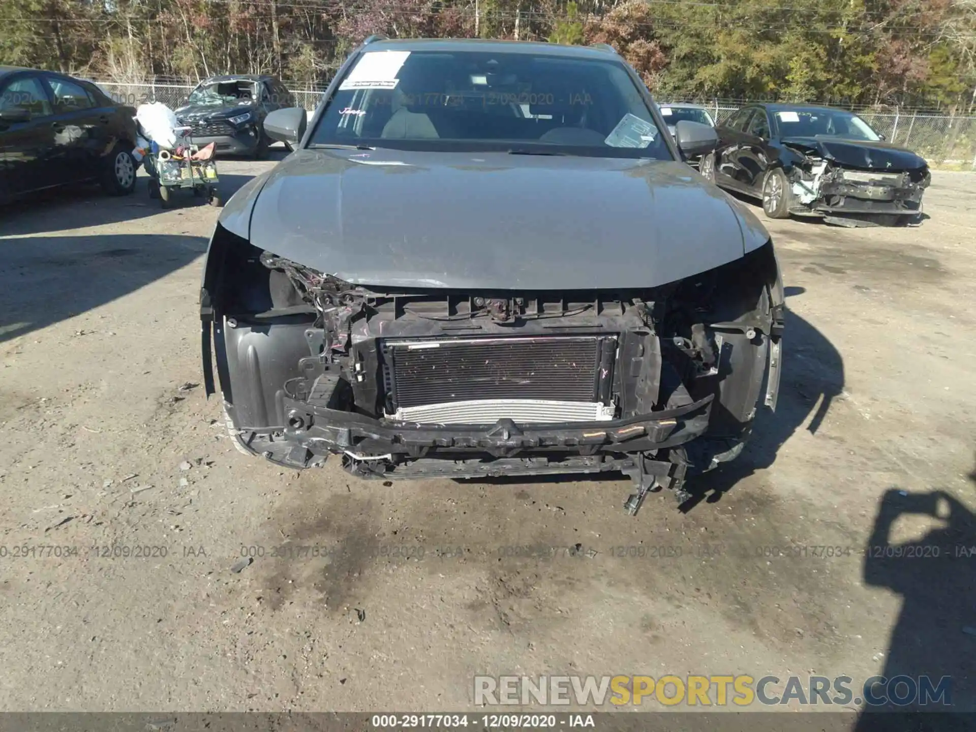 6 Photograph of a damaged car WA1AECF39L1026534 AUDI Q3 2020