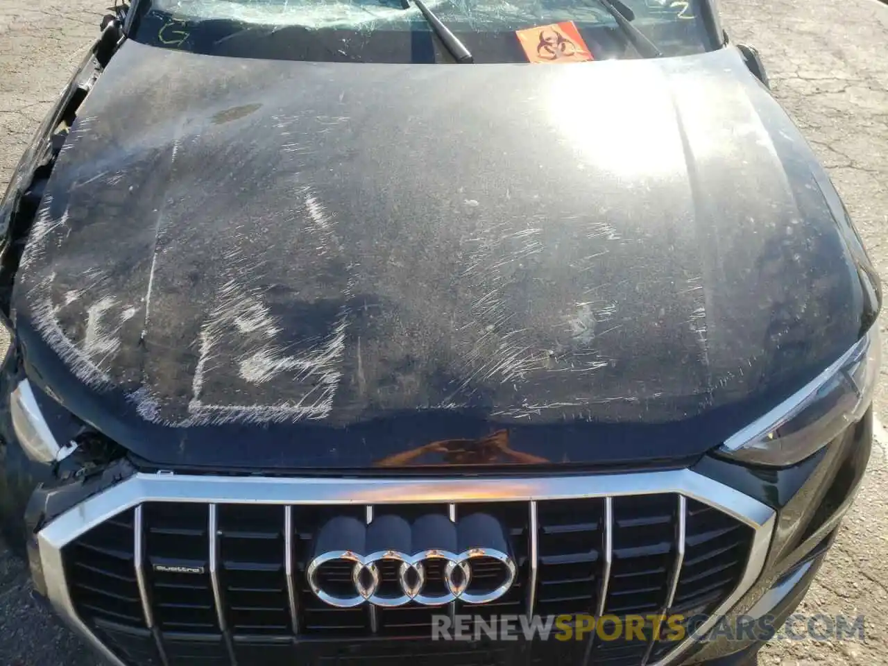 7 Photograph of a damaged car WA1AECF39L1027862 AUDI Q3 2020