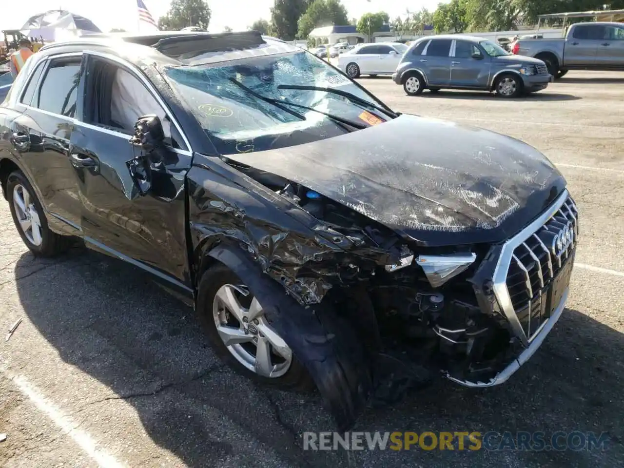 9 Photograph of a damaged car WA1AECF39L1027862 AUDI Q3 2020