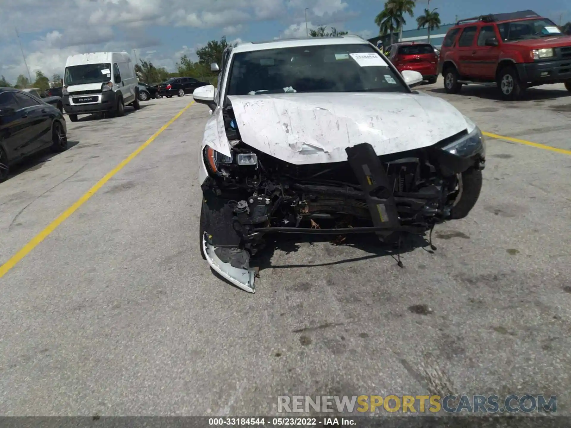 6 Photograph of a damaged car WA1AECF39L1031300 AUDI Q3 2020