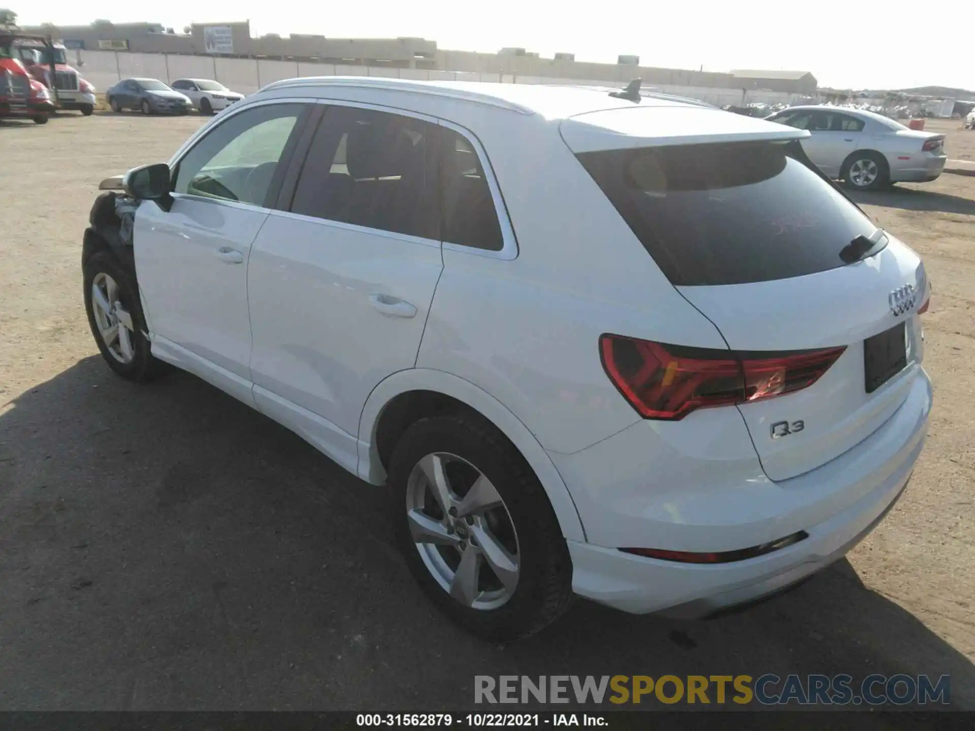 3 Photograph of a damaged car WA1AECF39L1057685 AUDI Q3 2020