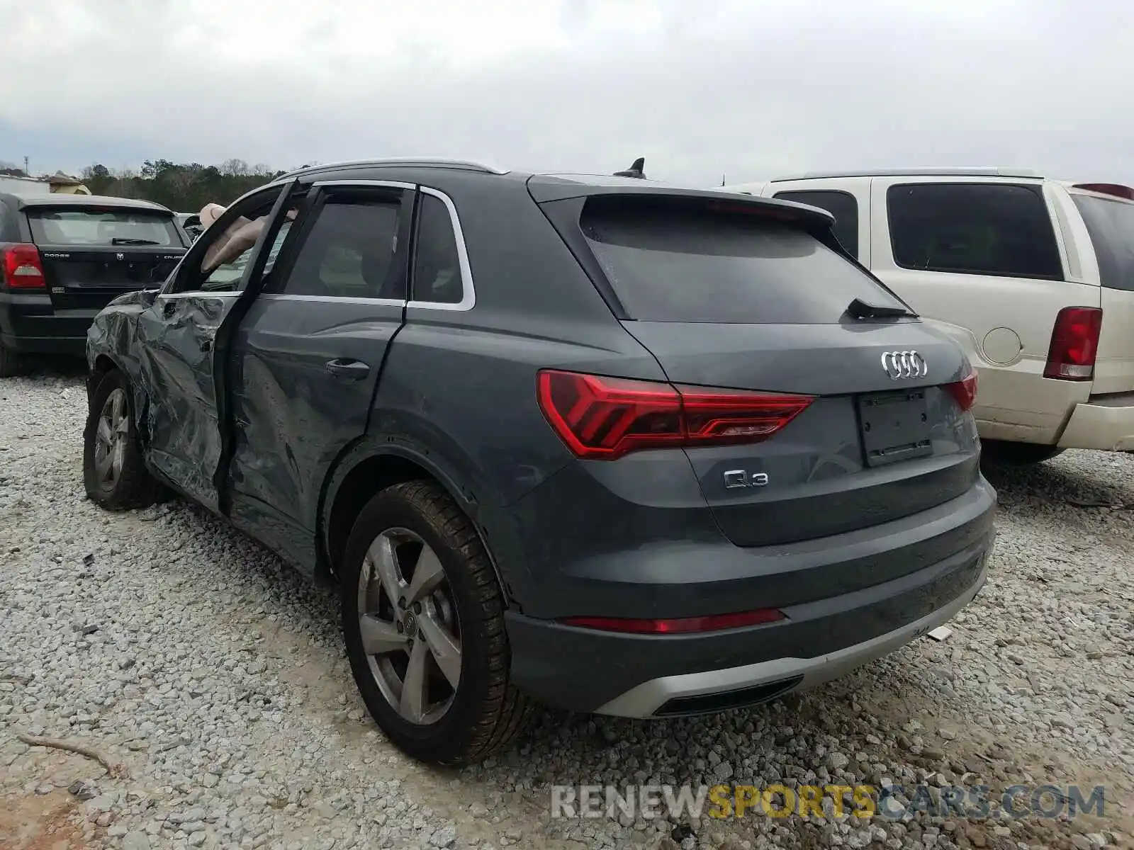 3 Photograph of a damaged car WA1AECF39L1067844 AUDI Q3 2020