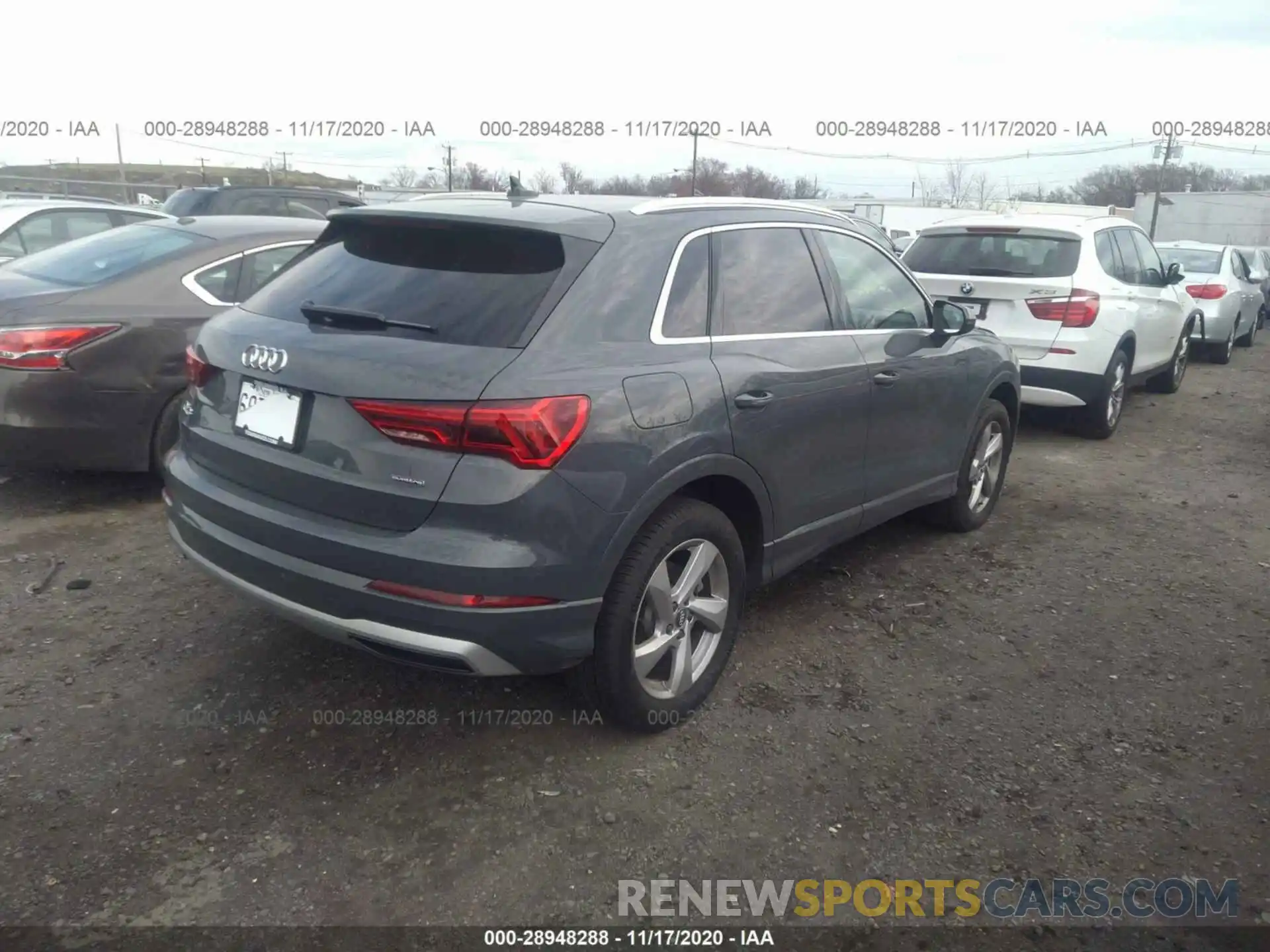 4 Фотография поврежденного автомобиля WA1AECF39L1071733 AUDI Q3 2020