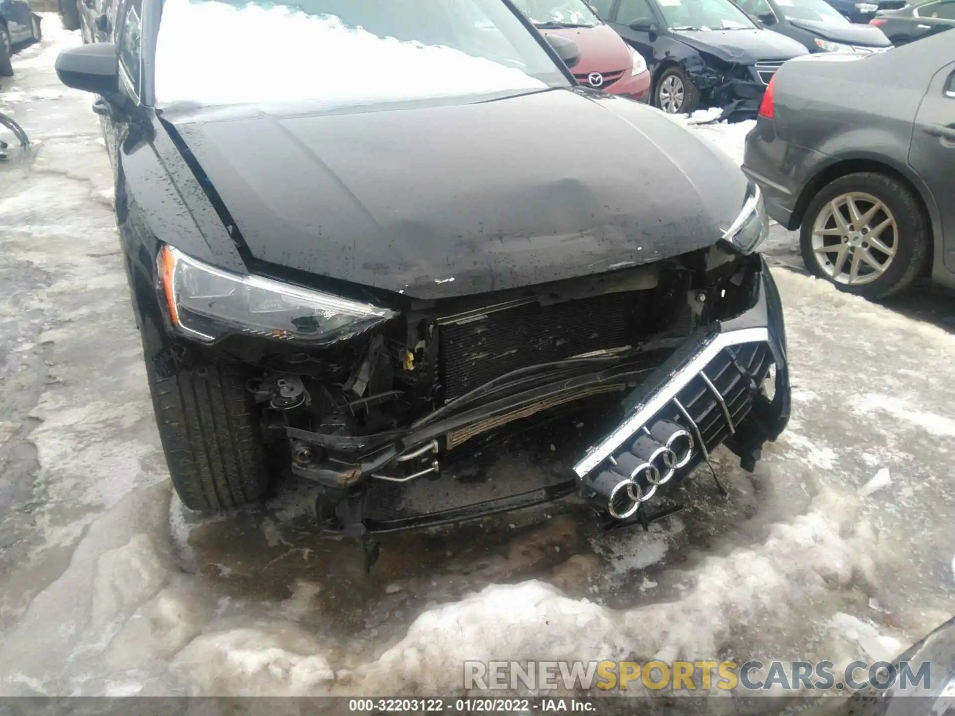 6 Photograph of a damaged car WA1AECF39L1113723 AUDI Q3 2020