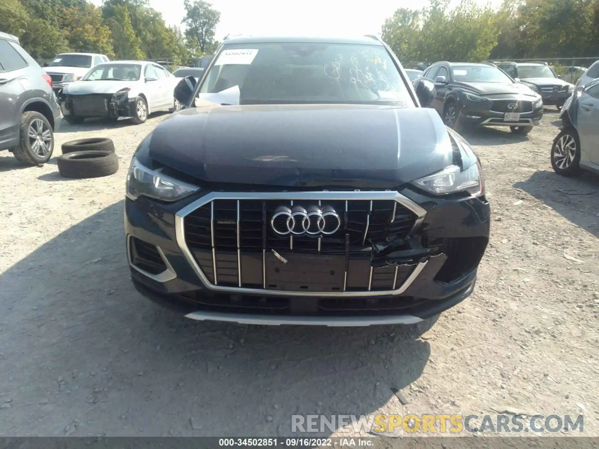 6 Photograph of a damaged car WA1AECF39L1114581 AUDI Q3 2020