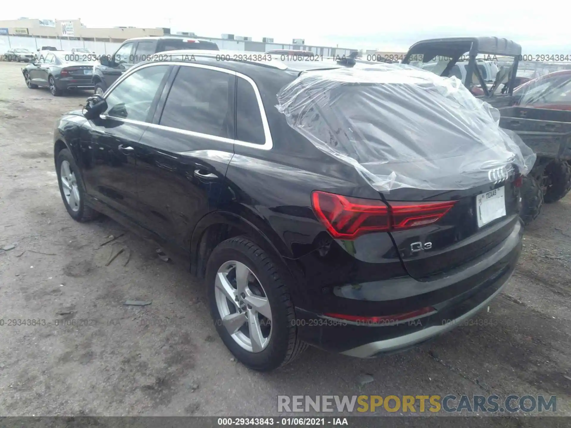 3 Фотография поврежденного автомобиля WA1AECF3XL1021553 AUDI Q3 2020