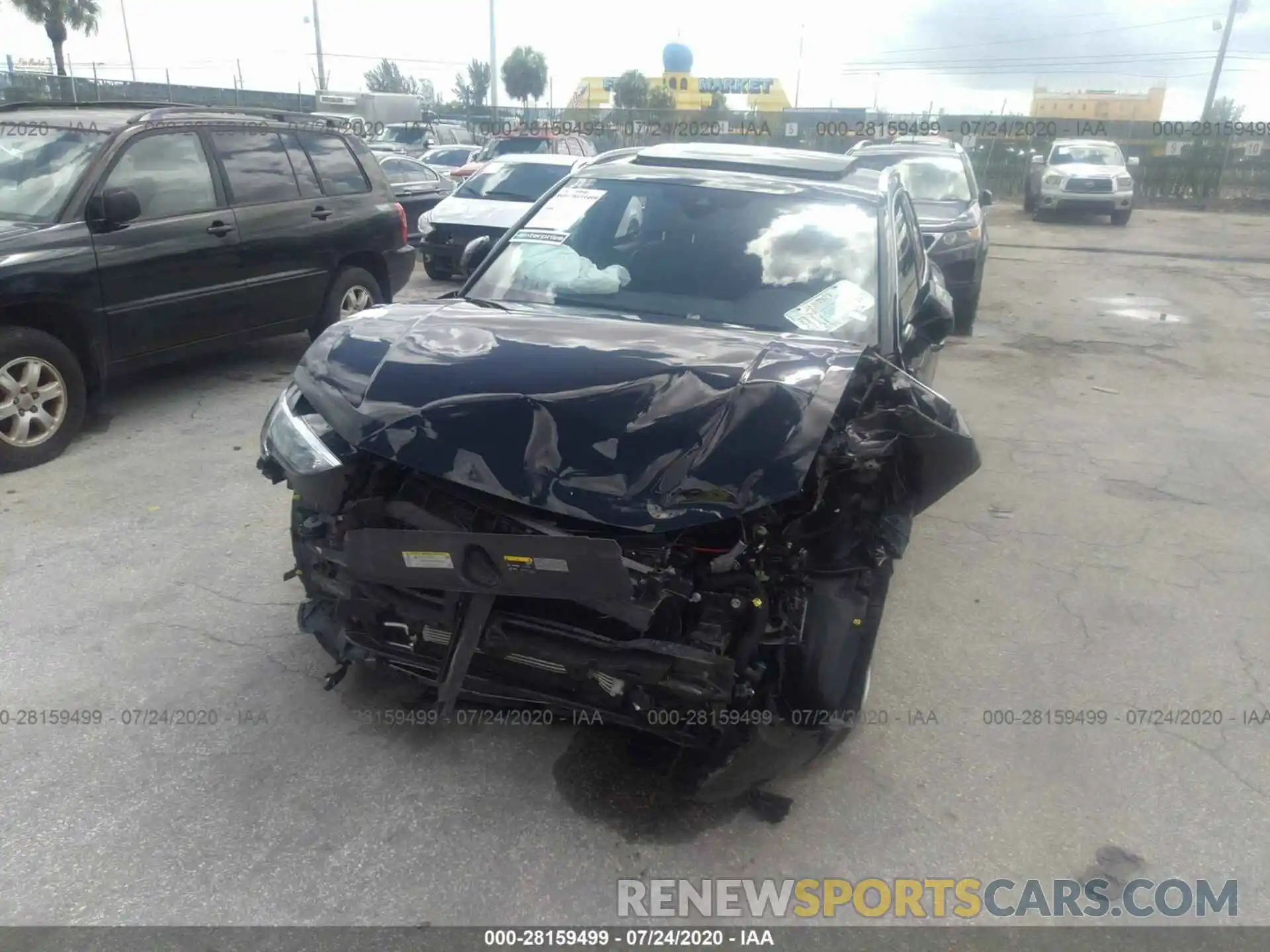 6 Photograph of a damaged car WA1AECF3XL1024419 AUDI Q3 2020