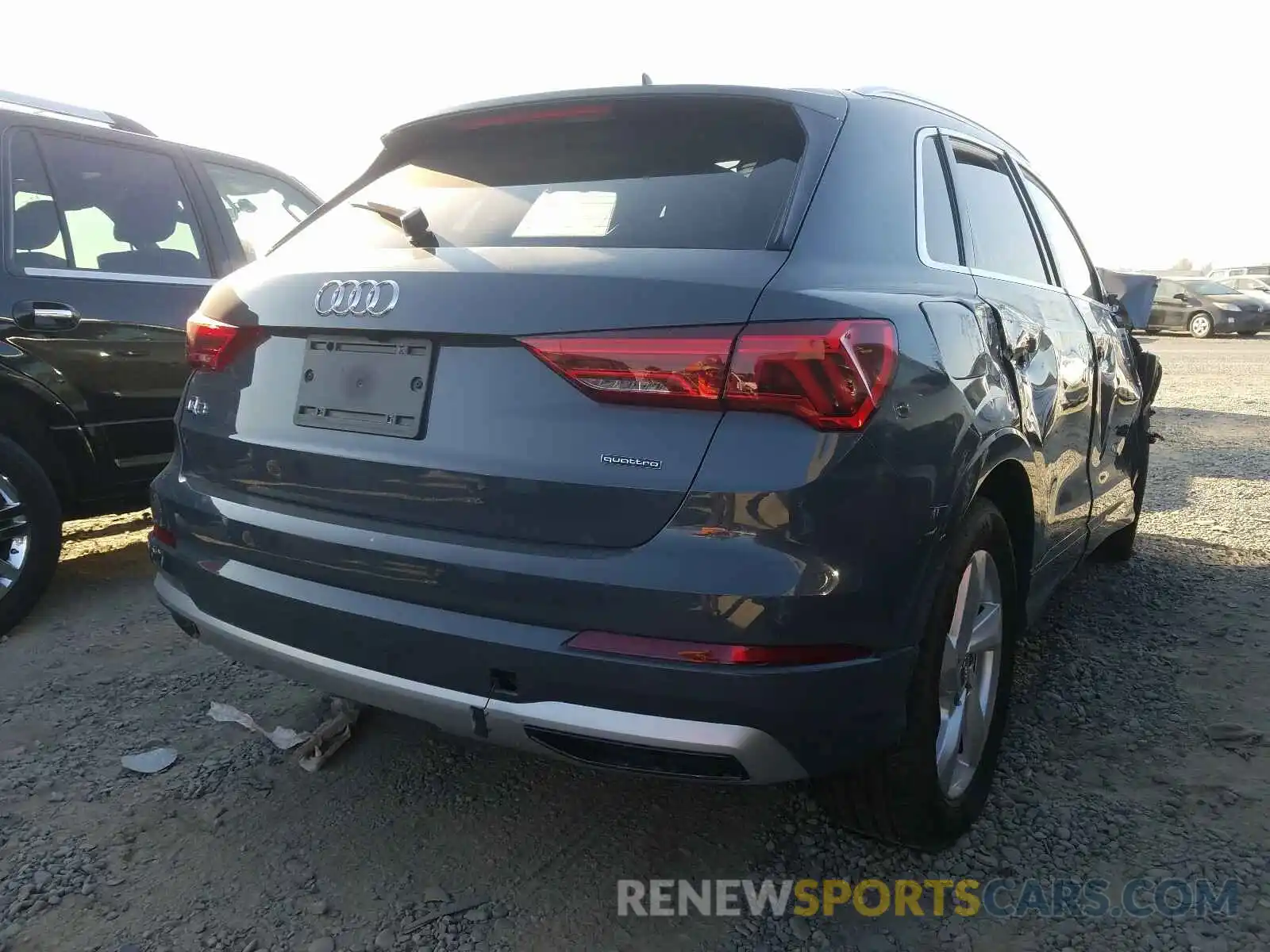 4 Фотография поврежденного автомобиля WA1AECF3XL1025425 AUDI Q3 2020