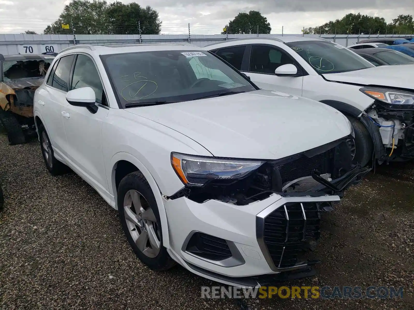 1 Photograph of a damaged car WA1AECF3XL1028244 AUDI Q3 2020