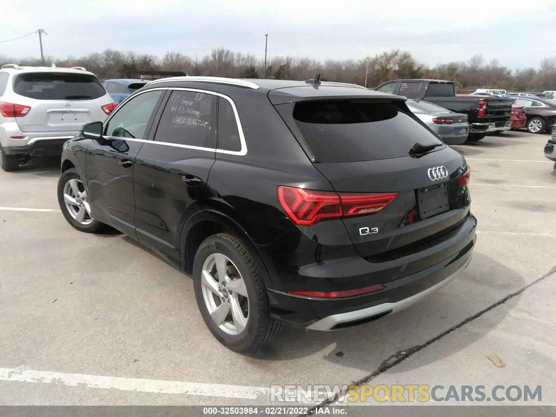 3 Photograph of a damaged car WA1AECF3XL1047800 AUDI Q3 2020