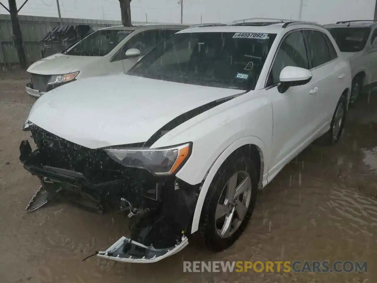 2 Photograph of a damaged car WA1AECF3XL1054777 AUDI Q3 2020