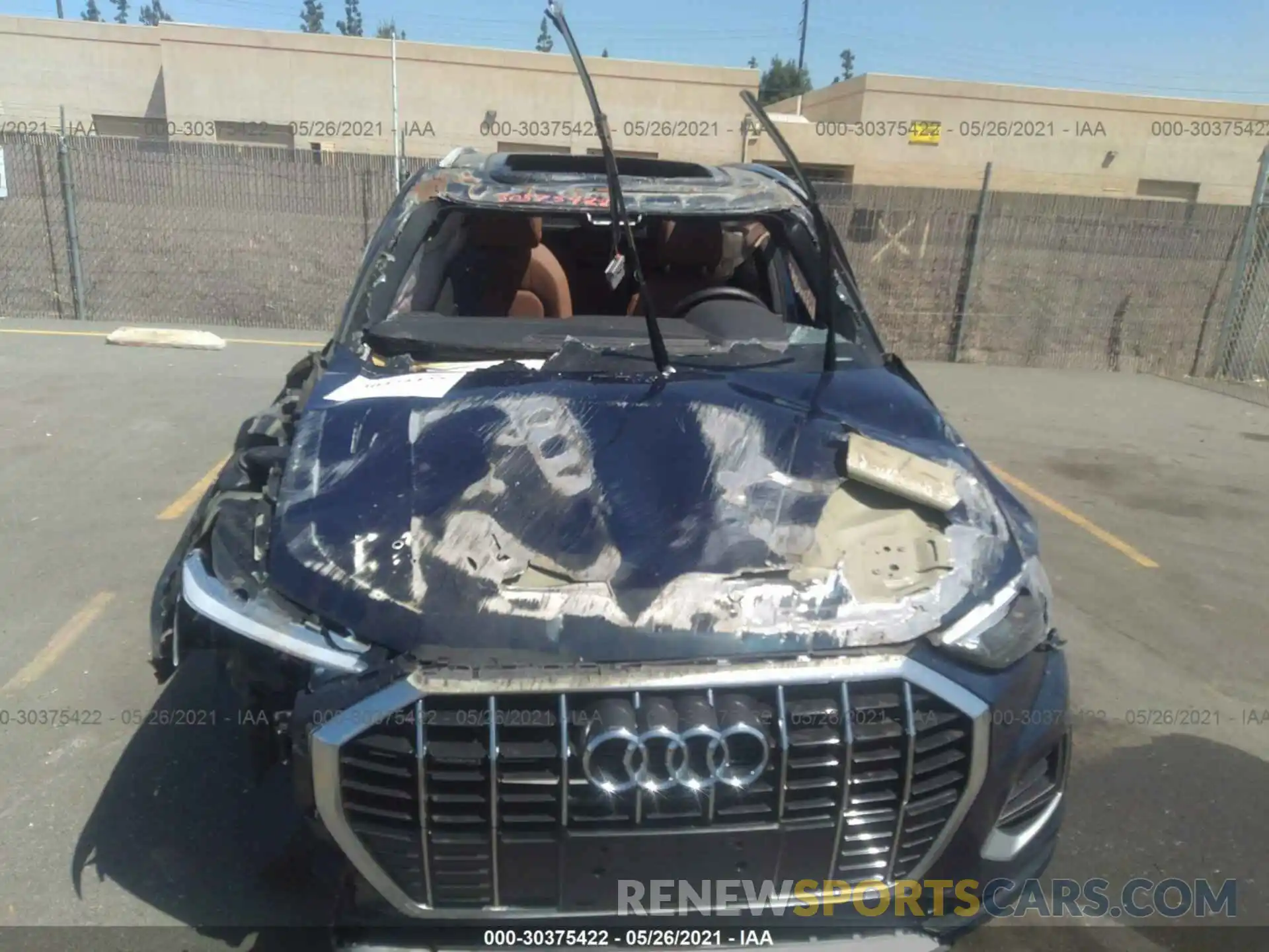 6 Photograph of a damaged car WA1AECF3XL1057775 AUDI Q3 2020