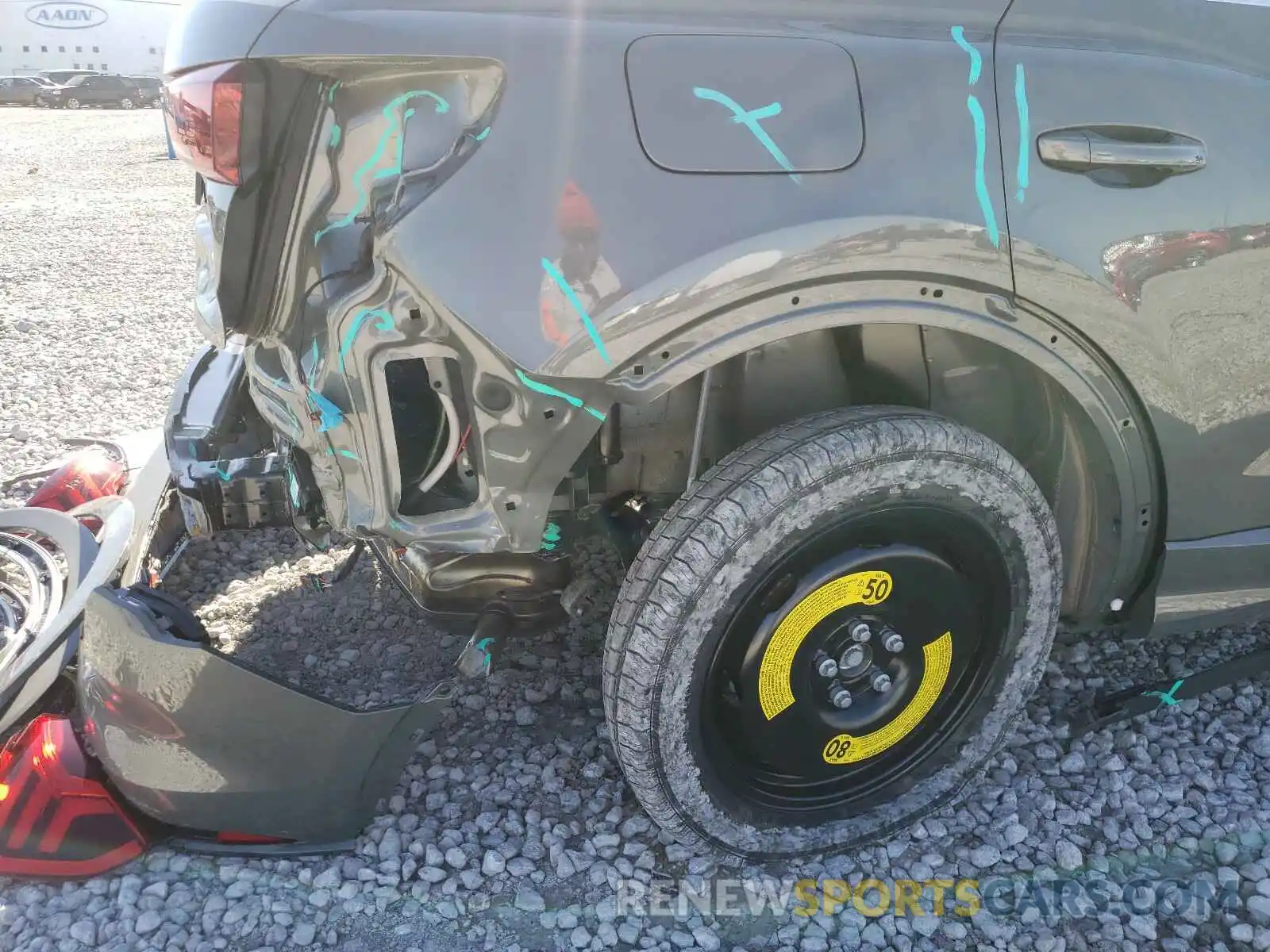 9 Photograph of a damaged car WA1BECF30L1017869 AUDI Q3 2020