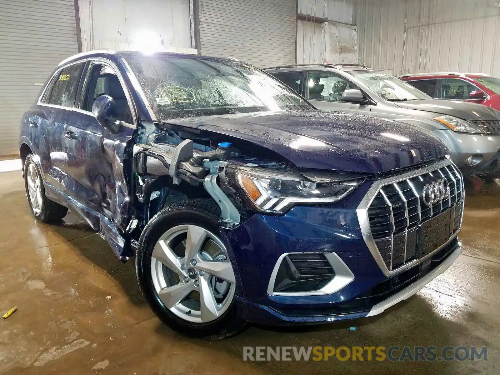 1 Photograph of a damaged car WA1BECF30L1030590 AUDI Q3 2020