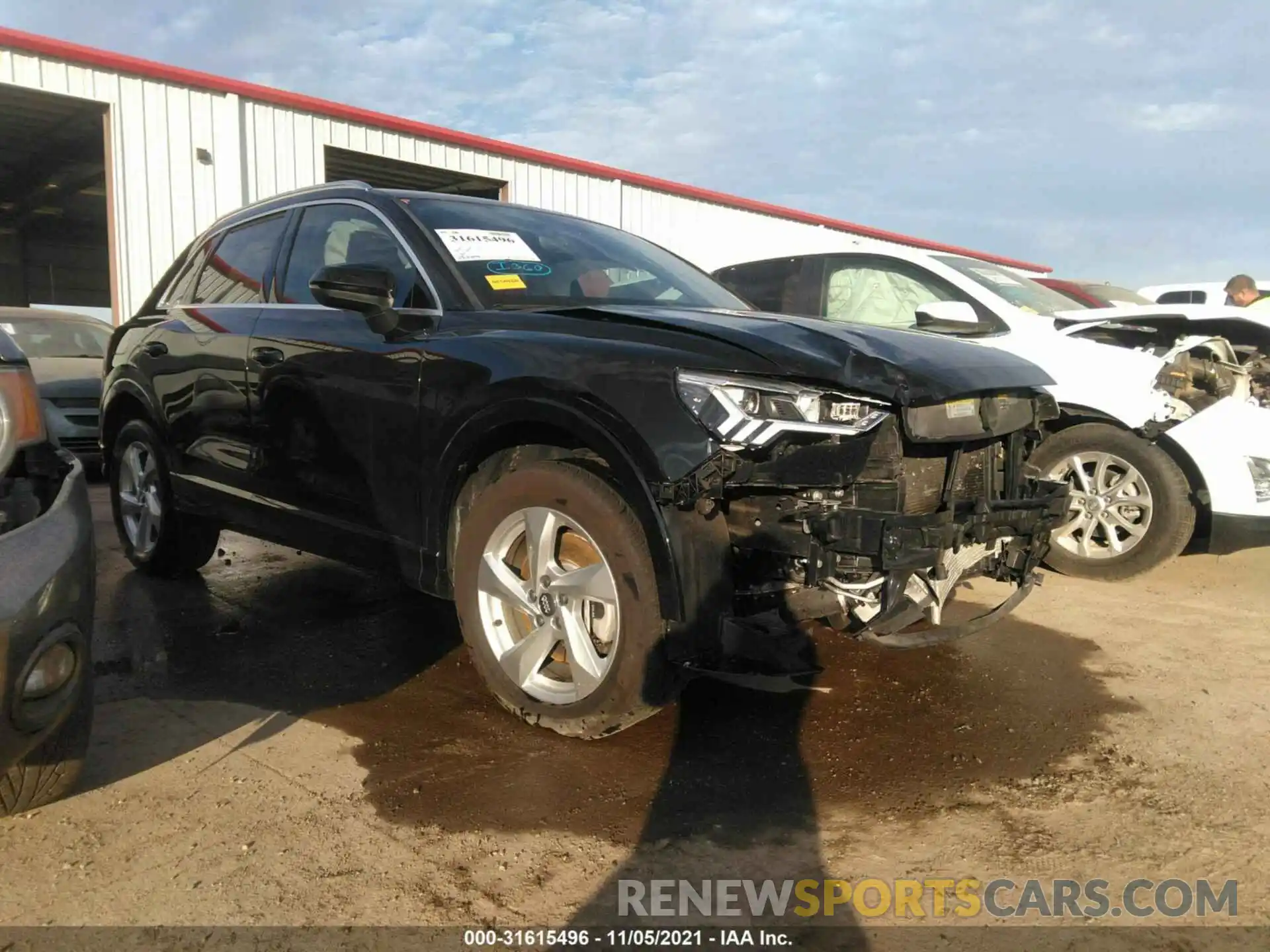 1 Photograph of a damaged car WA1BECF32L1108092 AUDI Q3 2020