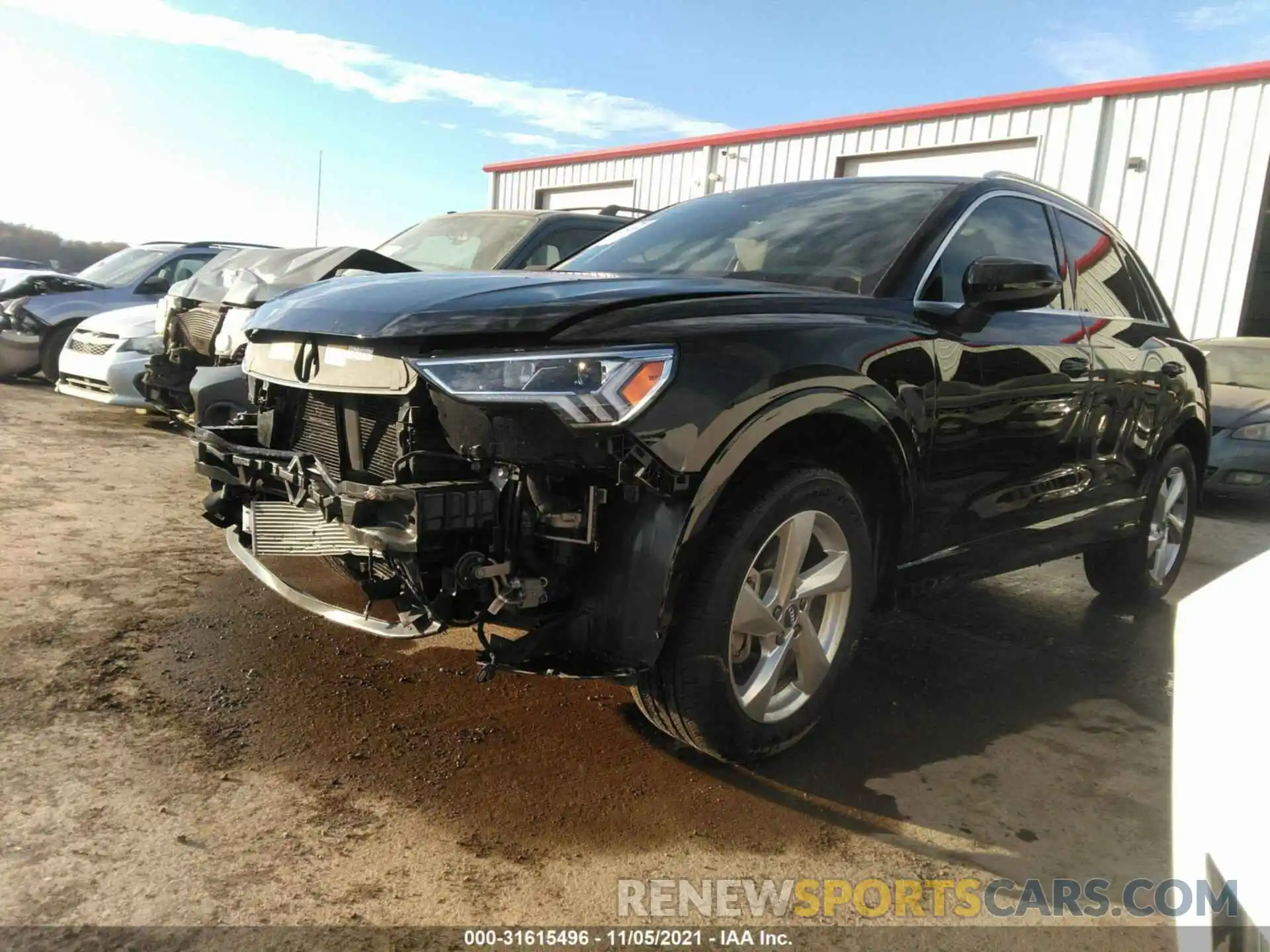 2 Photograph of a damaged car WA1BECF32L1108092 AUDI Q3 2020